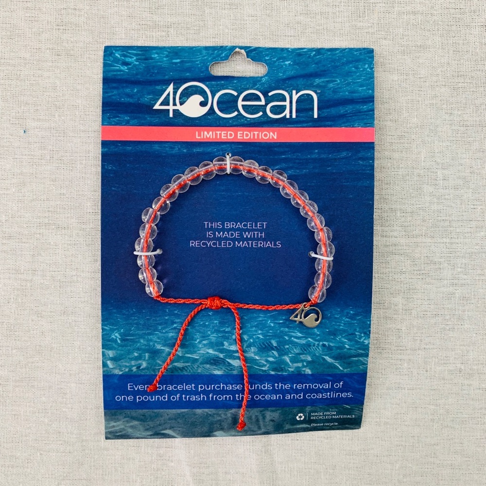 Brand new 4ocean bracelets pink